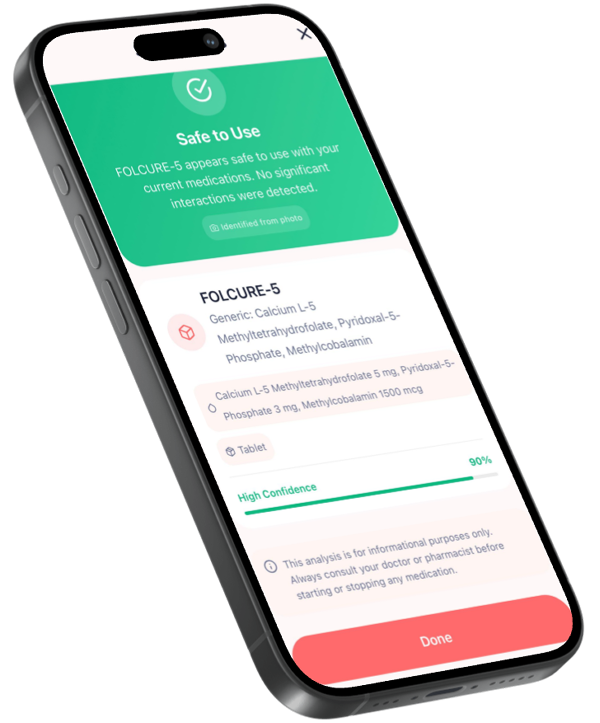 App Mockup - Medication Safety Check